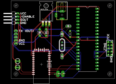PCB dizajn RFID kola